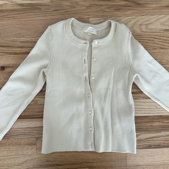 Sezane Kylie Cardigan Ecru/ Cream - Size S - Picture 2 of 4